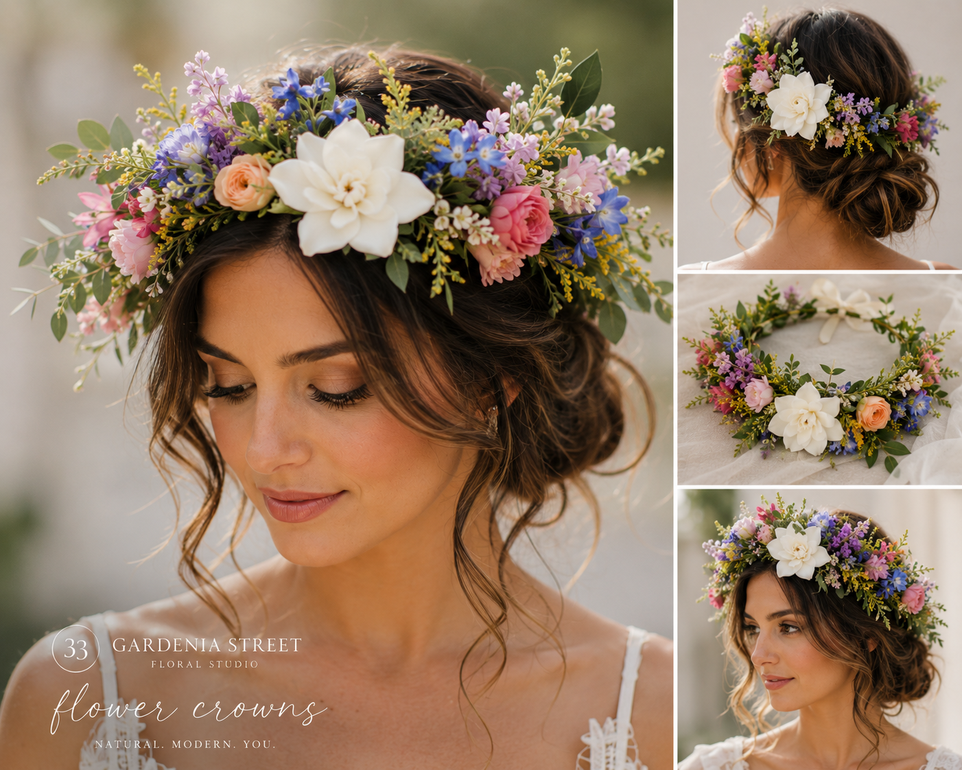 AI-generated floral design concept